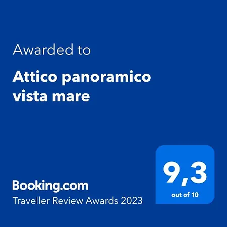 アパート Attico Panoramico Vista Mare *